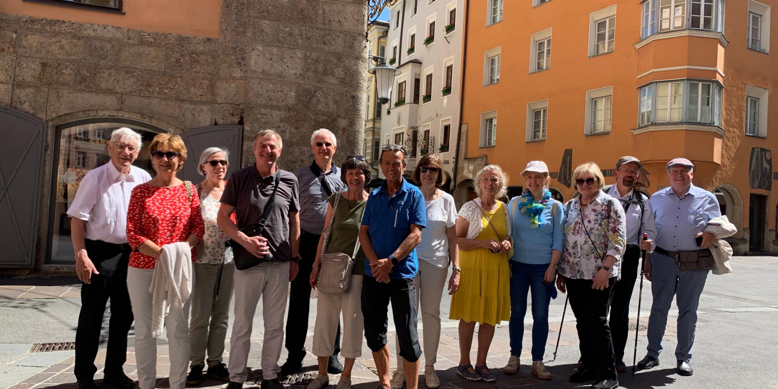 Gruppenfoto im Sommer in Innsbruck | © Franz Zaunschirm