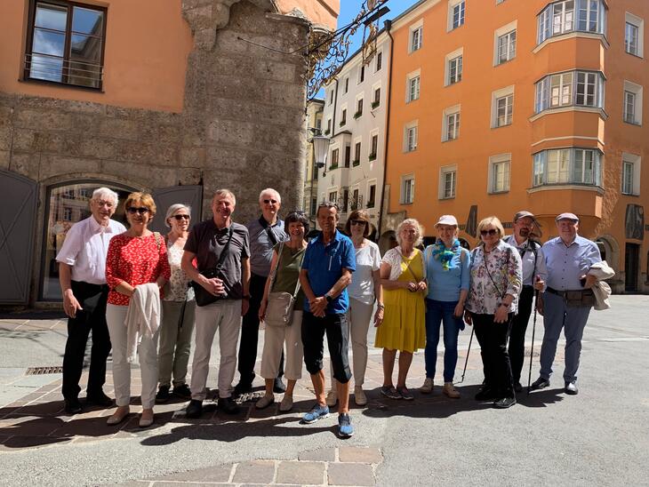 Gruppenfoto im Sommer in Innsbruck | © Franz Zaunschirm